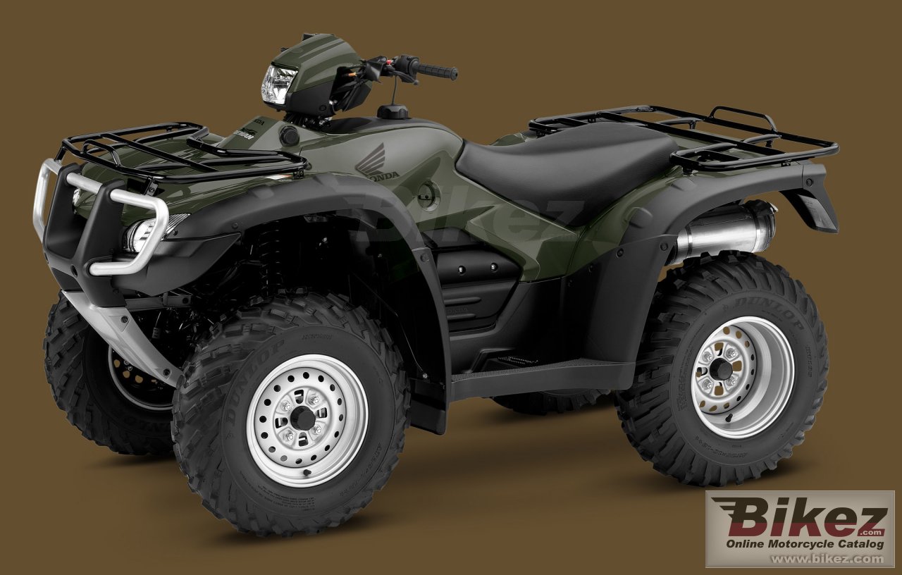 Big Honda fourtrax foreman 4x4 picture and wallpaper from Bikez.com
